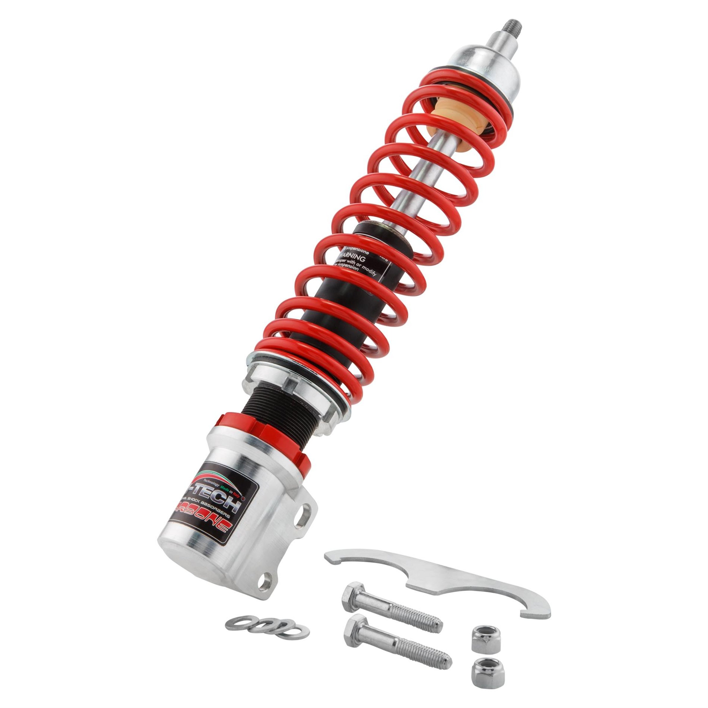 Image of Stoßdämpfer CARBONE HiTech 6022.003/HR vorne für Vespa P80-150X/P200E/PX80-200E/Lusso/'98/MY/'11/T5 für Vespa P80-150X/P200E/PX80-200E/Lusso/'98/MY/'11/T5