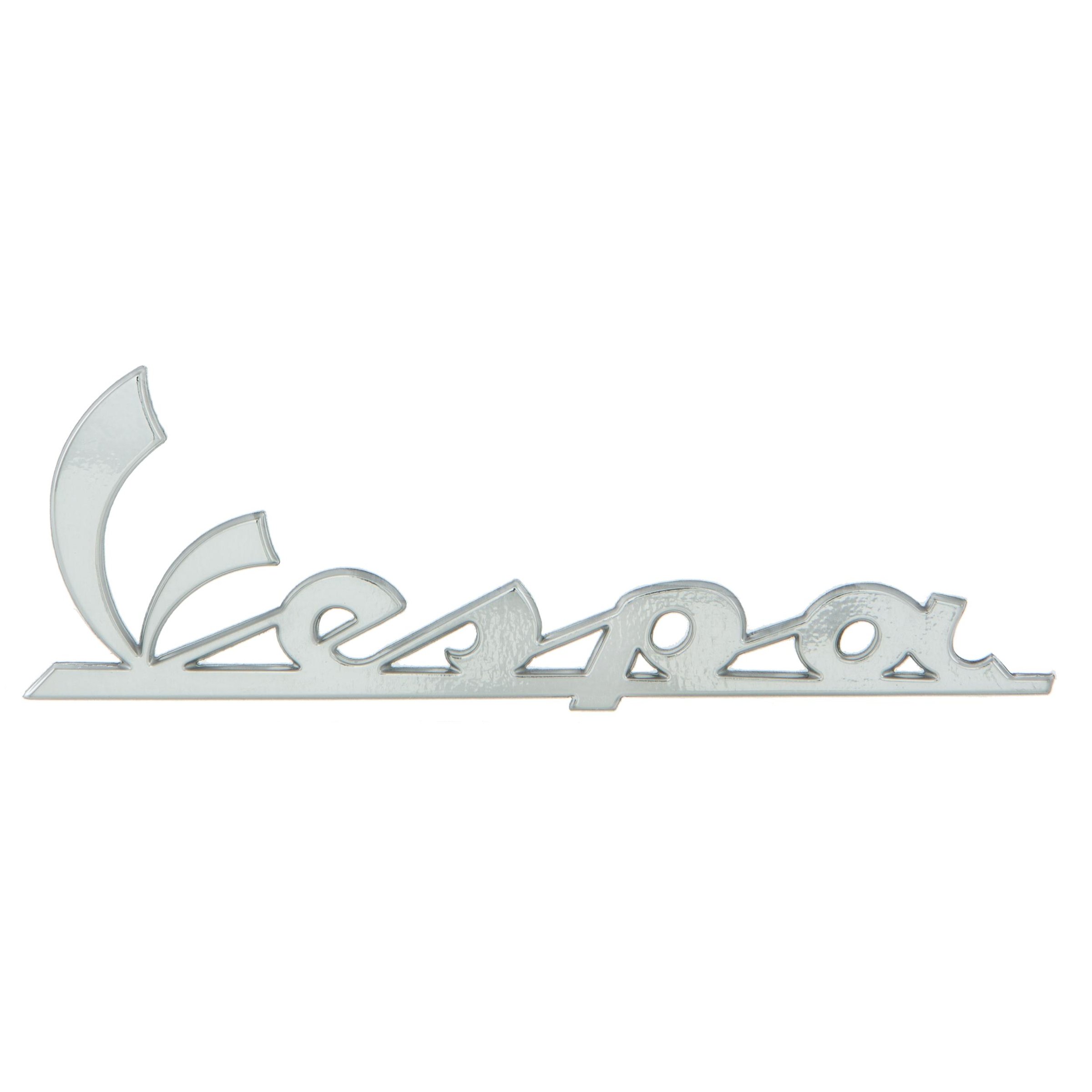 Image of Schriftzug "Vespa" Seitenhaube links 1B000944 für Vespa Primavera/Sprint 50-150ccm für Vespa Primavera/Sprint 50-150ccm