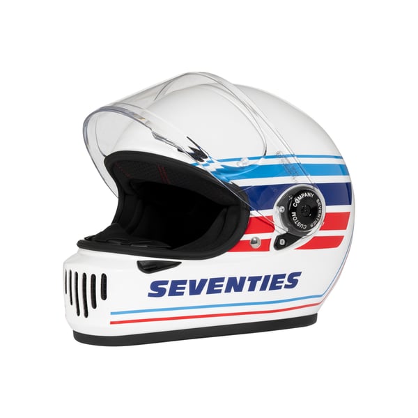 Image of Helm 70`S GT - Gran Turismo, weiß, Gr. L, 59-60 cm Integralhelm