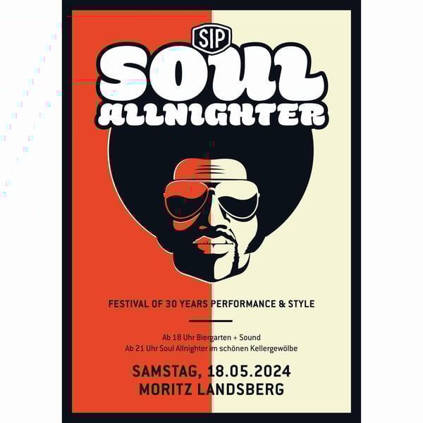 Image of Poster SIP Soul Allnighter 18. Mai 2024