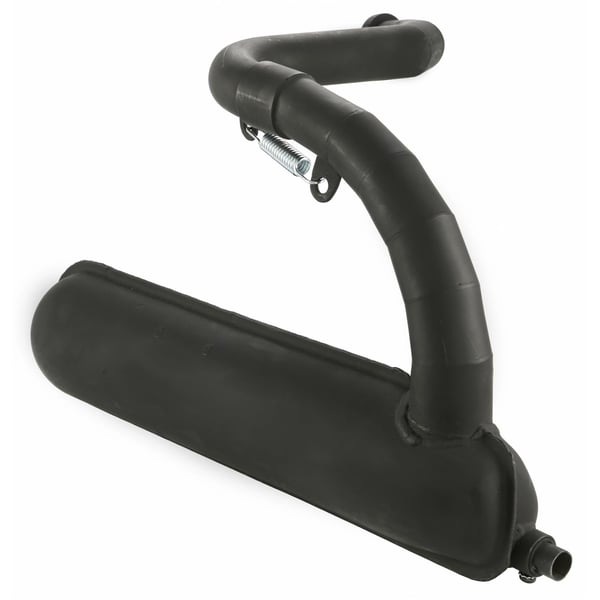 Image of Rennauspuff SIP Road Banane, Stahl schwarz für Vespa 50/N/L/R/S/Special/SR/SS