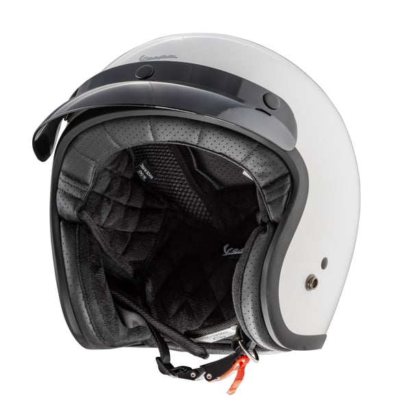 Image of Helm PIAGGIO Vespa Versilia, weiß glänzend, Gr. L, 59-60cm Jethelm
