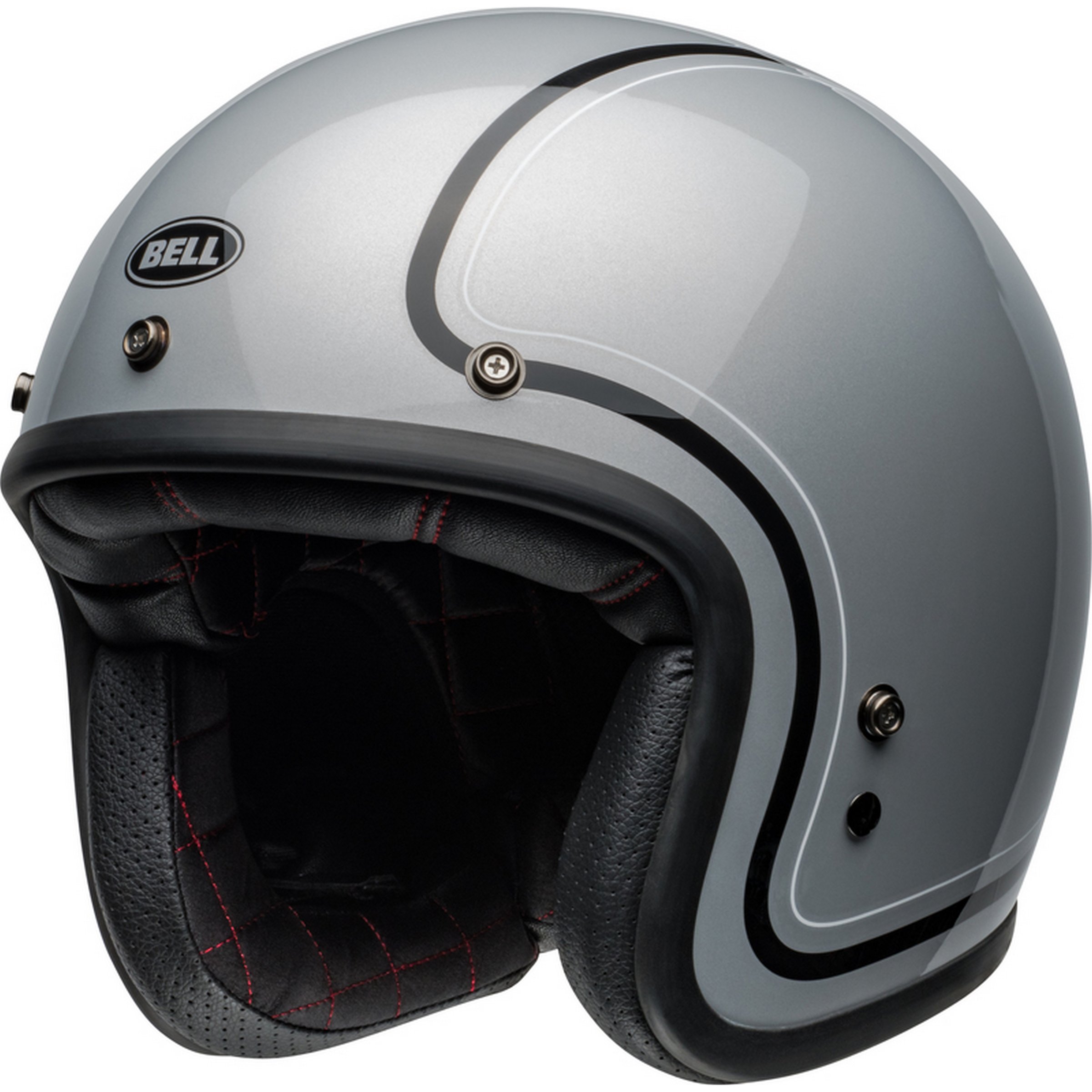 Image of Helm BELL Custom 500 Chief, grau/schwarz, Gr. M, 57-58cm Jethelm Jethelm