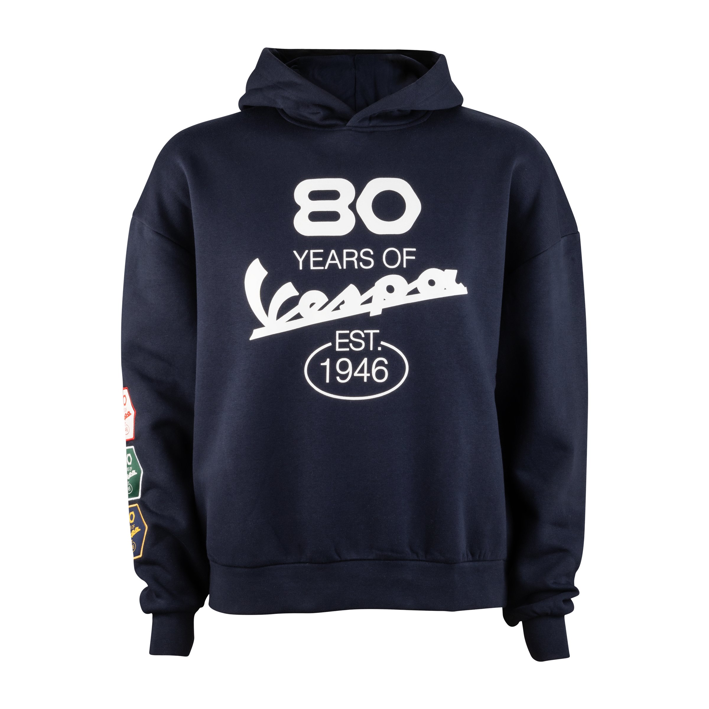 Image of Kapuzen-Sweatshirt/Hoodie PIAGGIO Vespa 80th Größe: M Unisex Unisex