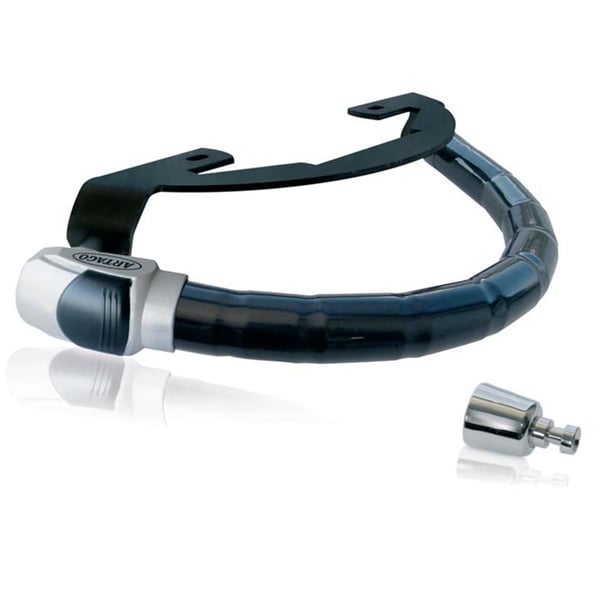 Image of Sicherheitsschloss ARTAGO "Practic STYLE" schwarz für Vespa GTS/GTS Super/GTV/GT 60/GT/GT L 125-300ccm