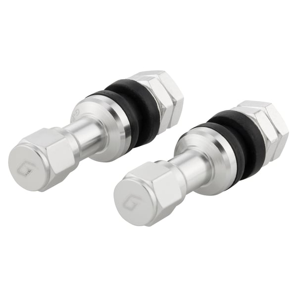 Image of Ventileinsatz G-PRO für schlauchlos Reifen/Felge gerade silber eloxiert