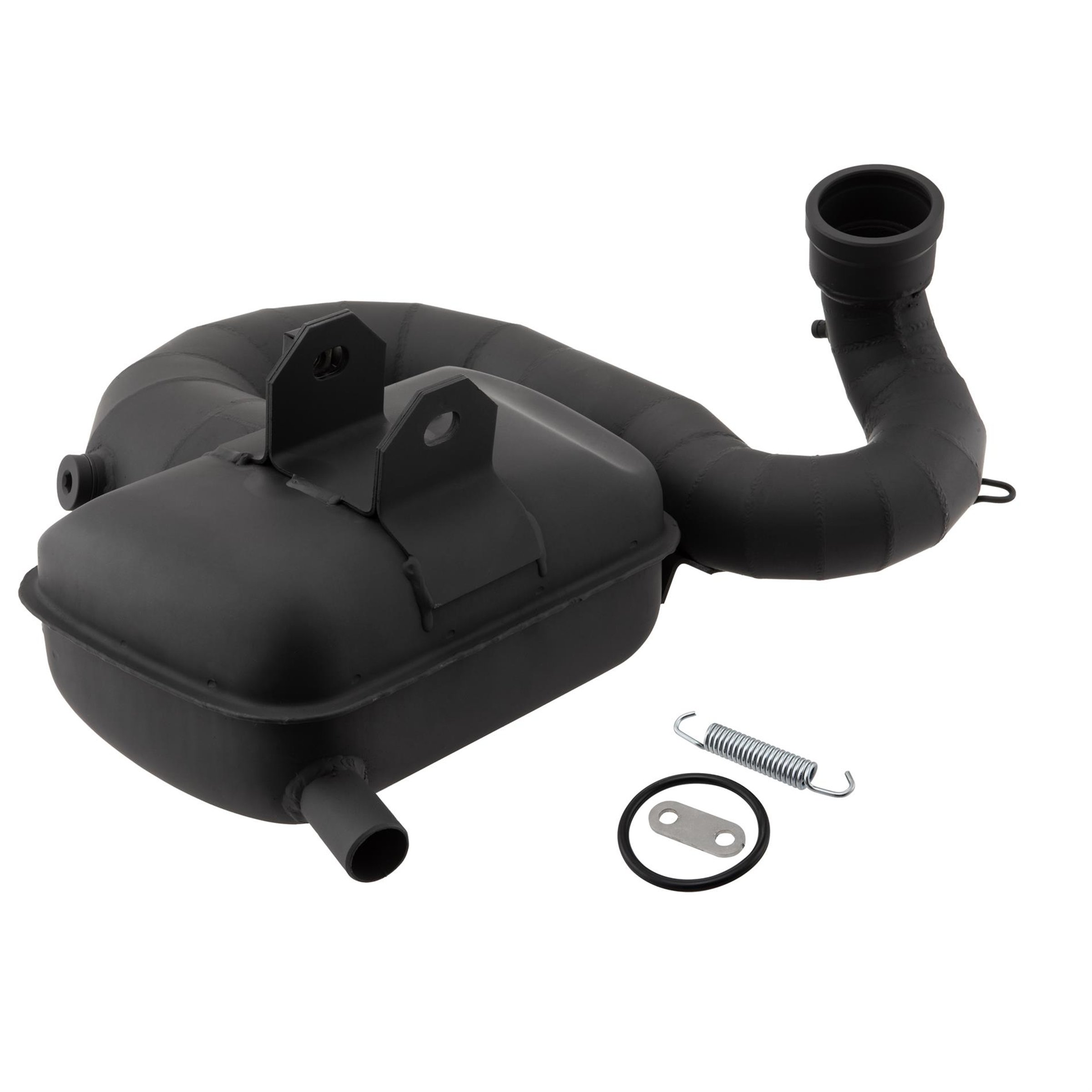 Image of Rennauspuff SIP ROAD XL Viper Box by Nordspeed, Material: Stahl schwarz für Vespa 200 Rally/P200E/PX200 E/Lusso/'98/MY/Cosa 1 200 für Vespa 200 Rally/P200E/PX200 E/Lusso/'98/MY/Cosa 1 200