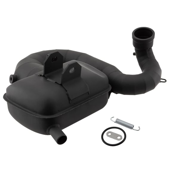 Image of Rennauspuff SIP ROAD XL Viper Box by Nordspeed, Stahl schwarz für Vespa 200 Rally/P200E/PX200 E/Lusso/'98/MY/Cosa 1 200