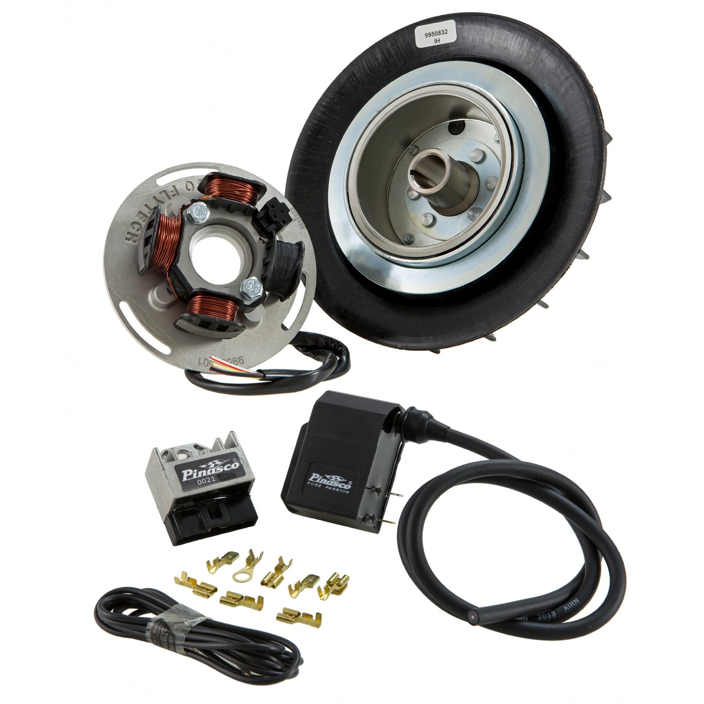 Image of Zündung PINASCO FLYTECH, 25356832 für Vespa 125 GTR 2°/TS 2°/150 Sprint V 2°/Super 2°/200 Rally 2°/PX80-200/PE/Lusso/Cosa für Vespa 125 GTR 2°/TS 2°/150 Sprint V 2°/Super 2°/200 Rally 2°/PX80-200/PE/Lusso/Cosa