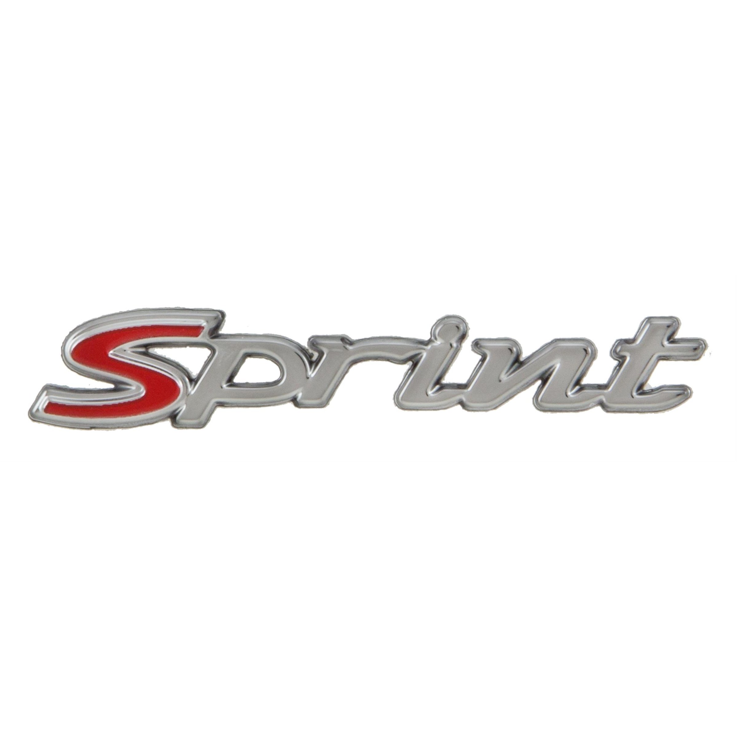 Image of Schriftzug "Sprint" Beinschild vorne 1B001263 für Vespa Sprint 50-150ccm 2T/4T für Vespa Sprint 50-150ccm 2T/4T