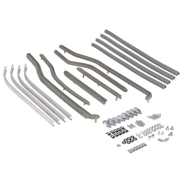 Image of Trittleistensatz CASA LAMBRETTA, links & rechts, 19950300 für Lambretta 125 LI 3°/LIS/150 LI 3°/LIS/SX/175 TV 3°/200 TV/SX