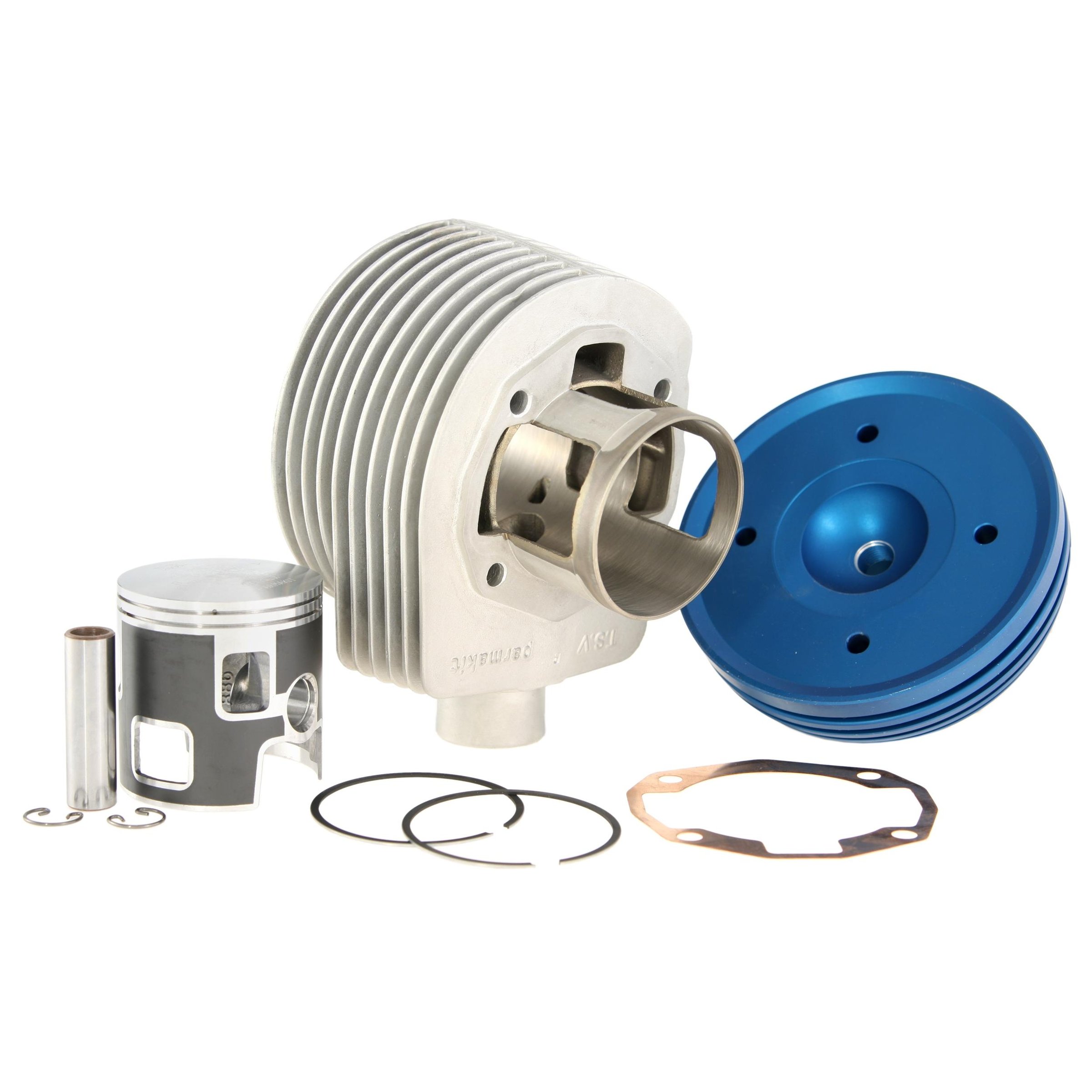 Image of Rennzylinder PARMAKIT TSV Puffo 177 ccm 57400.00 für Vespa 125 GTR 2°/TS/150 Sprint 2°/V/Super 2°/PX125-150/PE/Lusso/Cosa für Vespa 125 GTR 2°/TS/150 Sprint 2°/V/Super 2°/PX125-150/PE/Lusso/Cosa