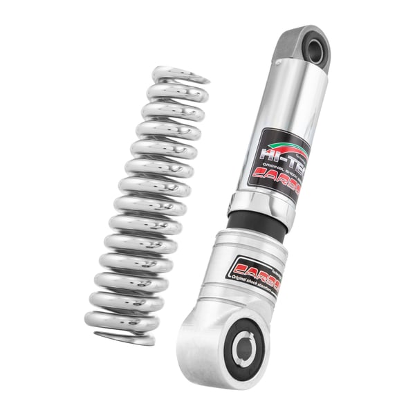 Image of Stoßdämpferkit CARBONE HiTech 6030.001/H2 vorne für Vespa 125 V30-33/VM/VN/ACMA/Hoffmann C/VNA-TS/150 VL/VB1/VD/VGLA/B/VGL1/GS/VBA-Super/Rally/P150S