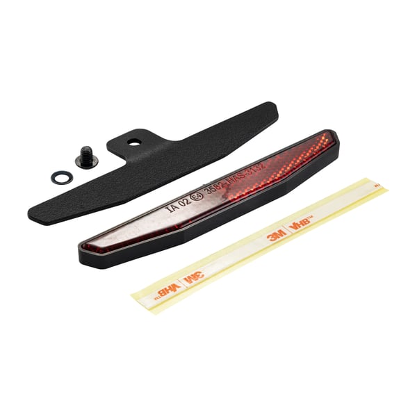 Image of Reflektor Kennzeichenhalter WUNDERKIND, hinten, unten, 106112-F15 für Vespa GTS/GTS Super/GTV 125/300/310ccm (2023-)