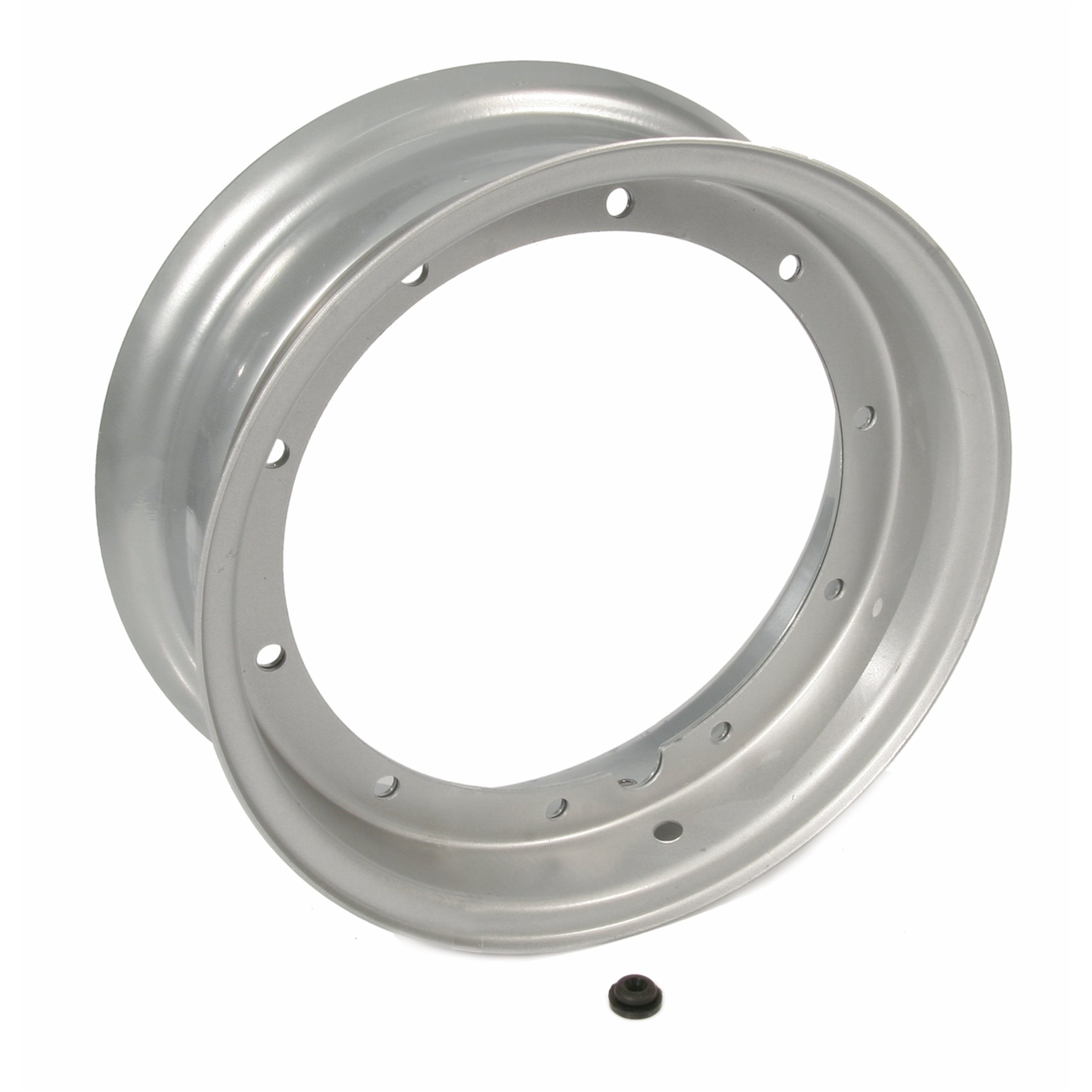 Image of Felge SIP für 110-130er Breitreifen für Vespa 125 GT-TS/ 150 GL/Sprint/V/T4/160 GS/180 SS/Rally/PX 80-200/PE/Lusso/T5/Cosa hinten für Vespa 125 GT-TS/ 150 GL/Sprint/V/T4/160 GS/180 SS/Rally/PX 80-200/PE/Lusso/T5/Cosa hinten