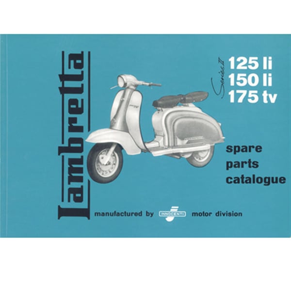 Image of Ersatzteilkatalog Lambretta LI & TV Serie 2