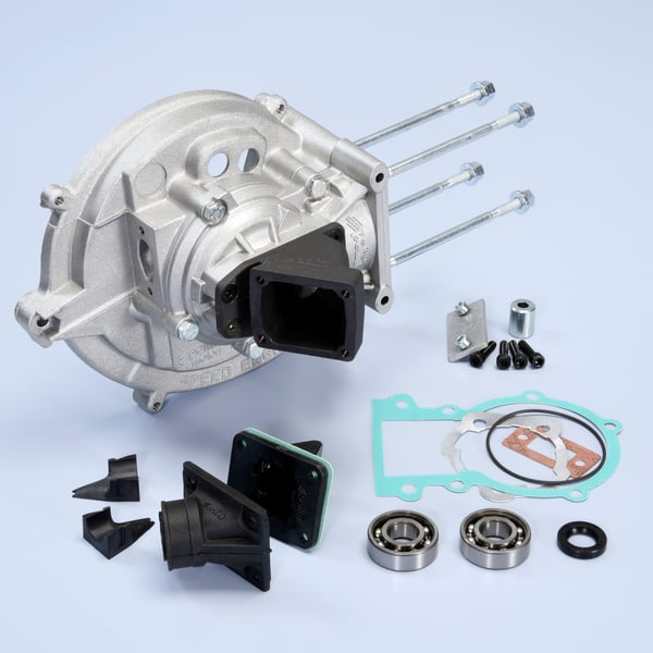 Image of Motorgehäuse POLINI For Race für PIAGGIO Ciao/Boss/Boxer/Bravo/PX/Grillo/SI/Superbravo 50ccm