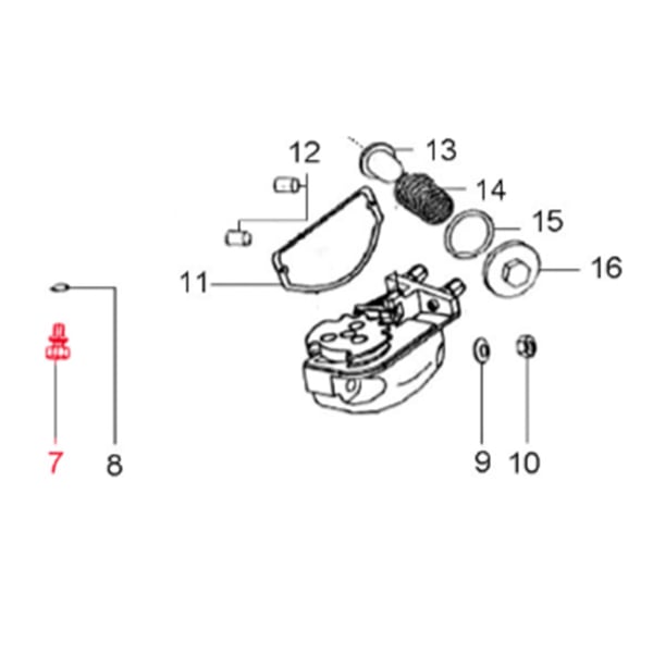 Image of Schraube Ölablass M17x24 mm, Sechskant, LML für LML Star 125-200 4T/Star Deluxe 125-150 4S/Speedy (1)