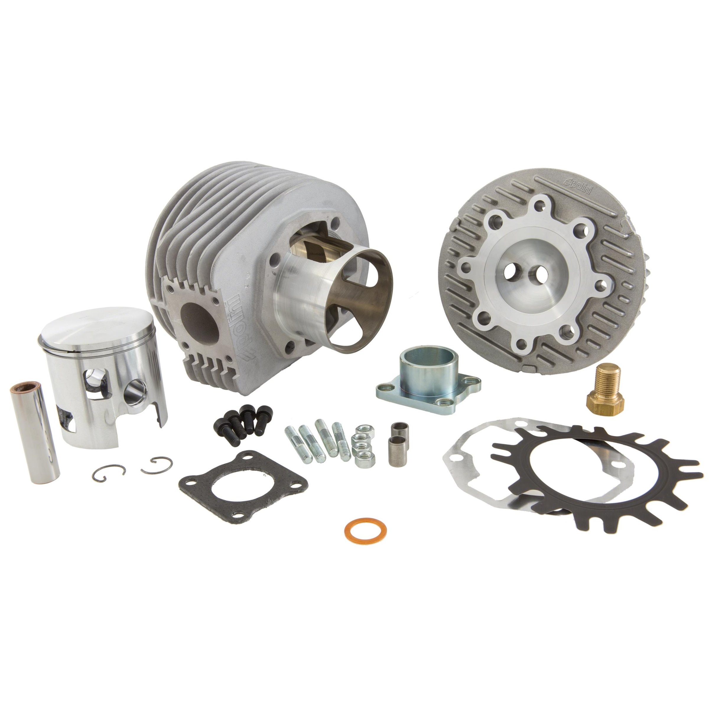 Image of Rennzylinder POLINI 177 ccm 140.0081 für Vespa 125 GTR 2°/TS/150 Sprint 2°/V/Super 2°/PX125-150/PE/Lusso/Cosa für Vespa 125 GTR 2°/TS/150 Sprint 2°/V/Super 2°/PX125-150/PE/Lusso/Cosa
