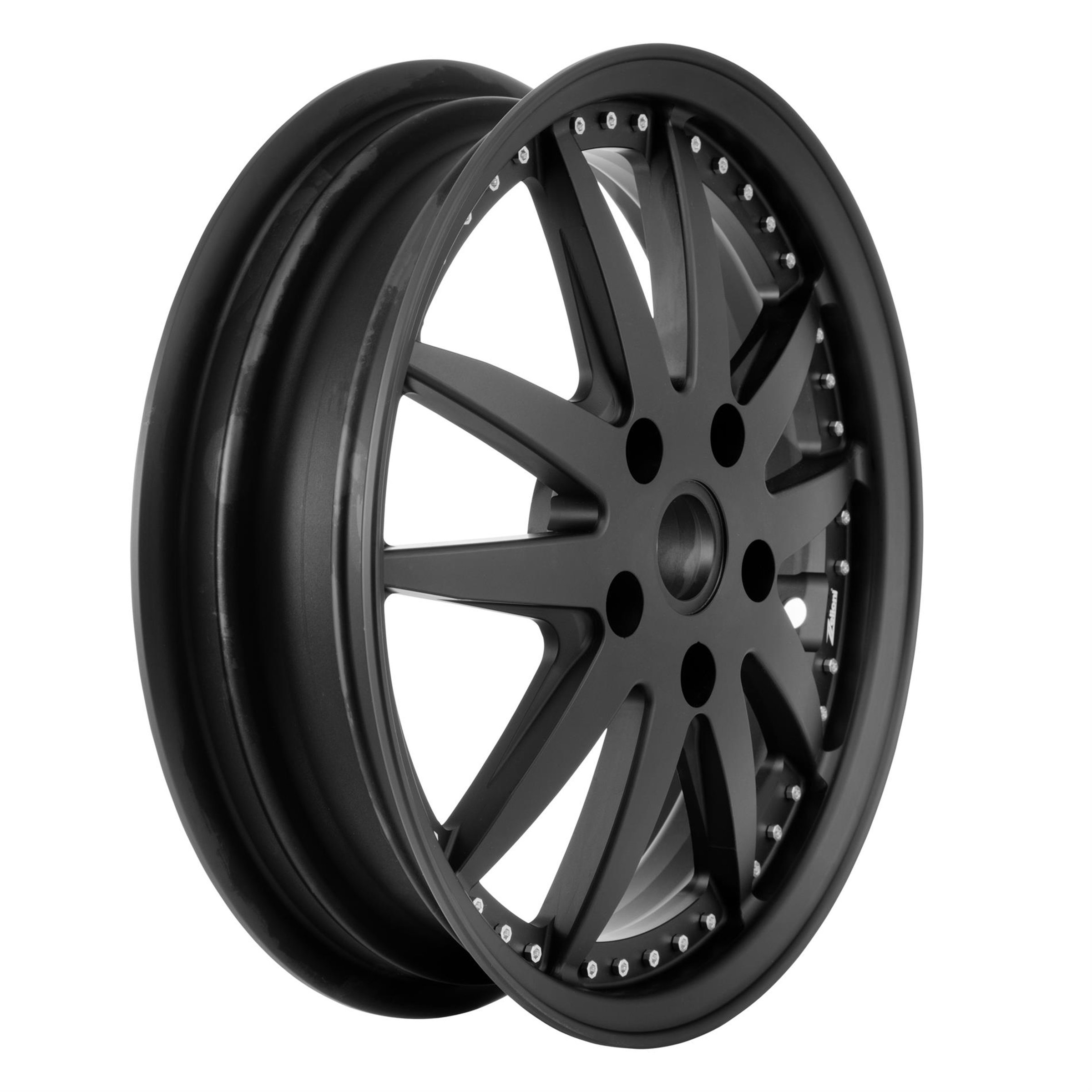 Image of Felge ZELIONI Sport 3.0x12 ET20 5x86 für Vespa GTS/GTS Super/GTV/GT 60/GT/GT L/946 125-310ccm vorne oder hinten für Vespa GTS/GTS Super/GTV/GT 60/GT/GT L/946 125-310ccm vorne oder hinten