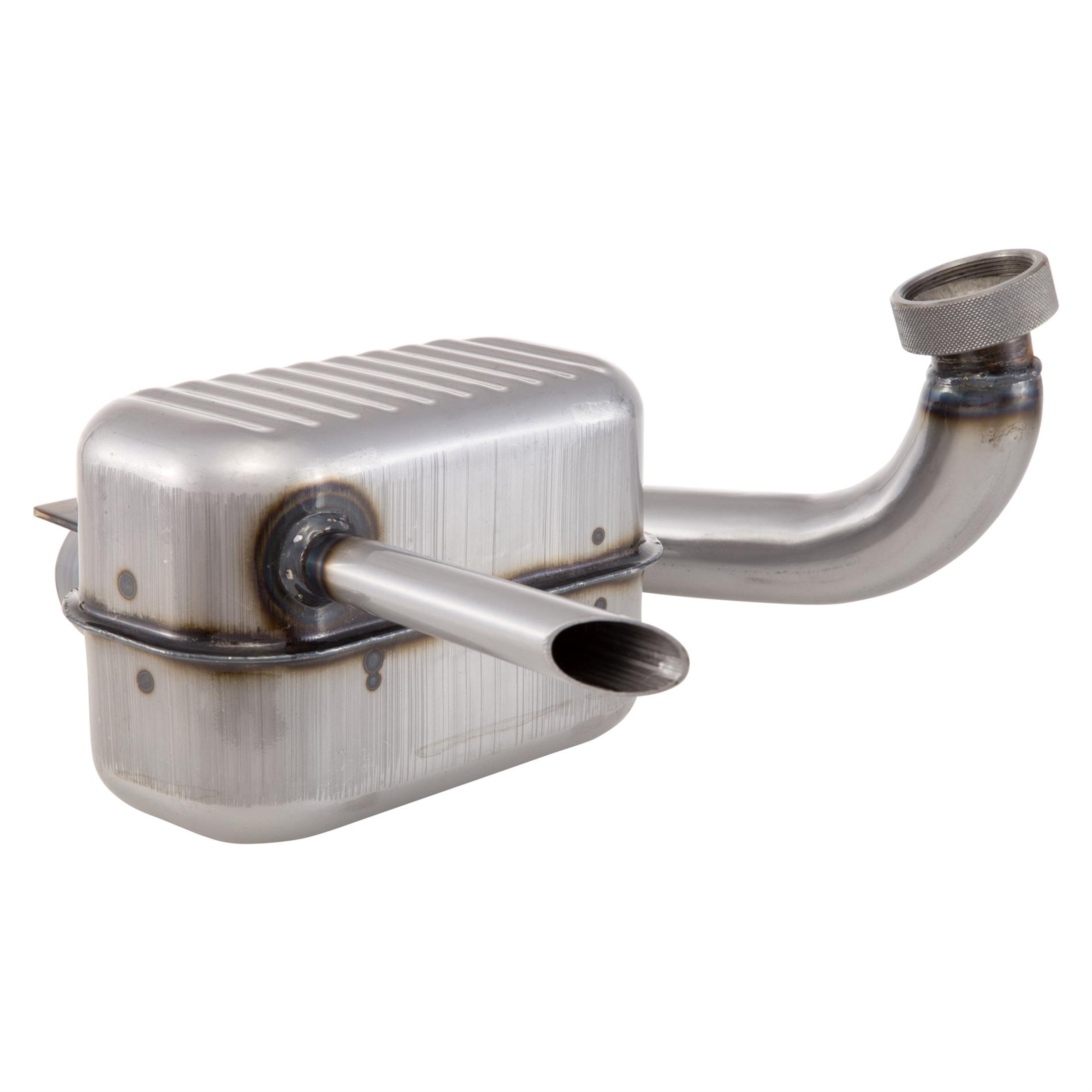 Image of Rennauspuff Road, Material: Stahl klarlackiert für Vespa 150 GS VS2-5T, 1956-1961 für Vespa 150 GS VS2-5T, 1956-1961