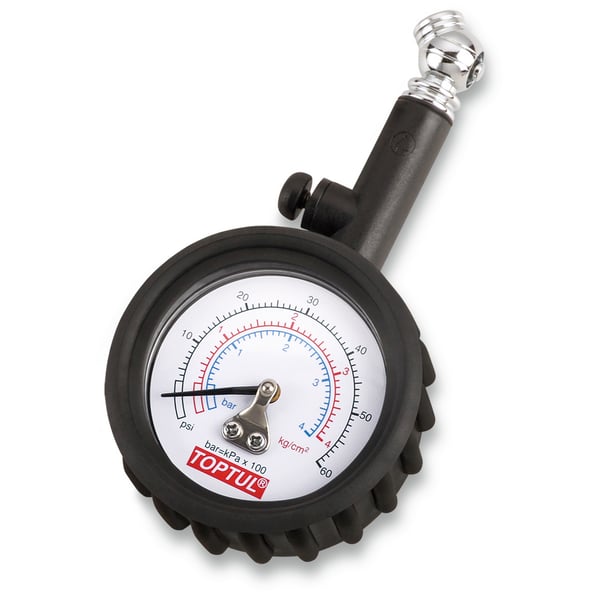 Image of Reifendruckmessgerät TOPTUL analog mit Ablassventil