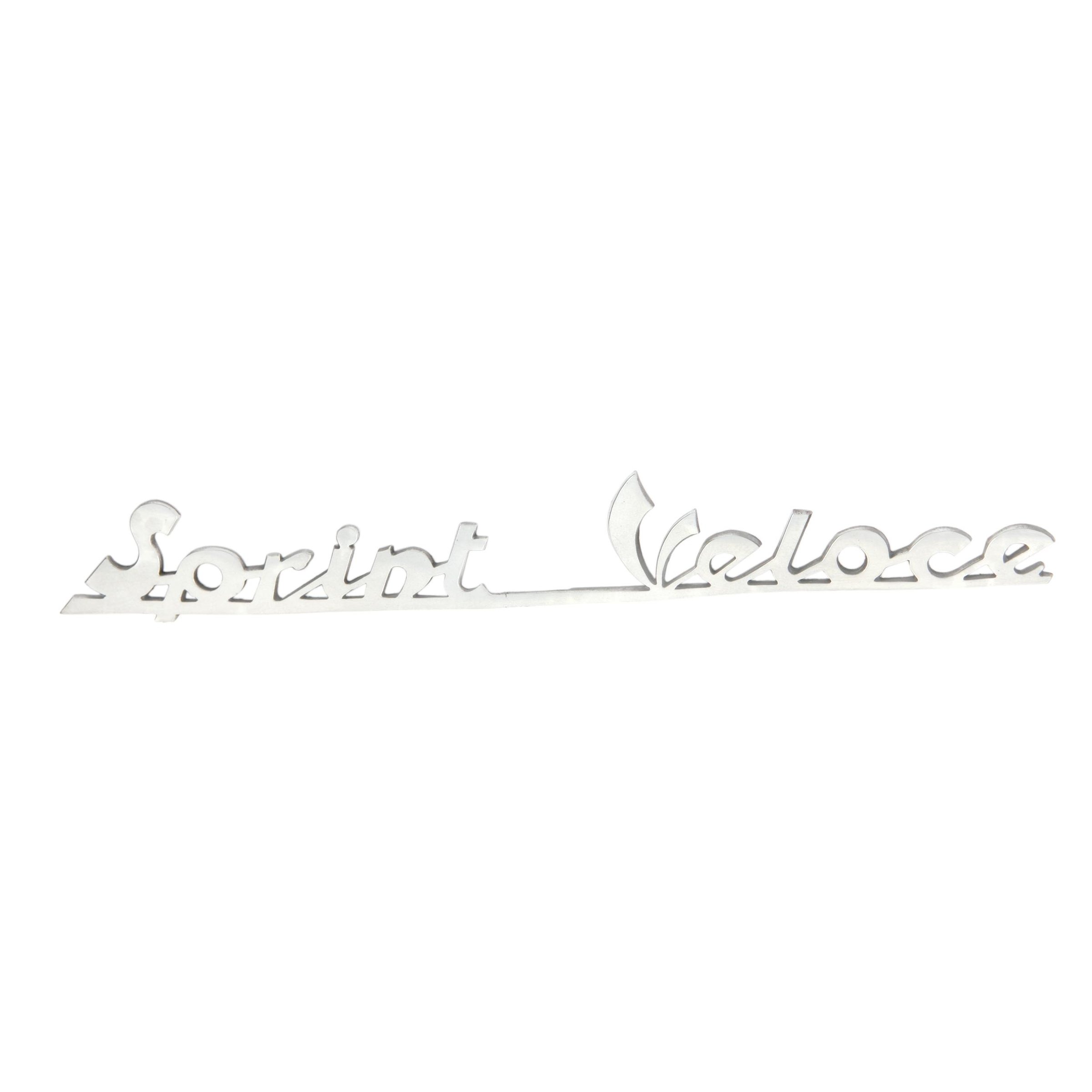 Image of Schriftzug "Sprint Veloce" Heck hinten 123325 für Vespa 150 Sprint Veloce VLB1T -> 0172650 für Vespa 150 Sprint Veloce VLB1T -> 0172650
