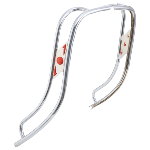 Image of Doppelschlitzrohr Beinschild CUPPINI für Lambretta 125 LI 3°/LIS/150 LI3°/LIS/SX/175 TV 3°/200 TV/SX