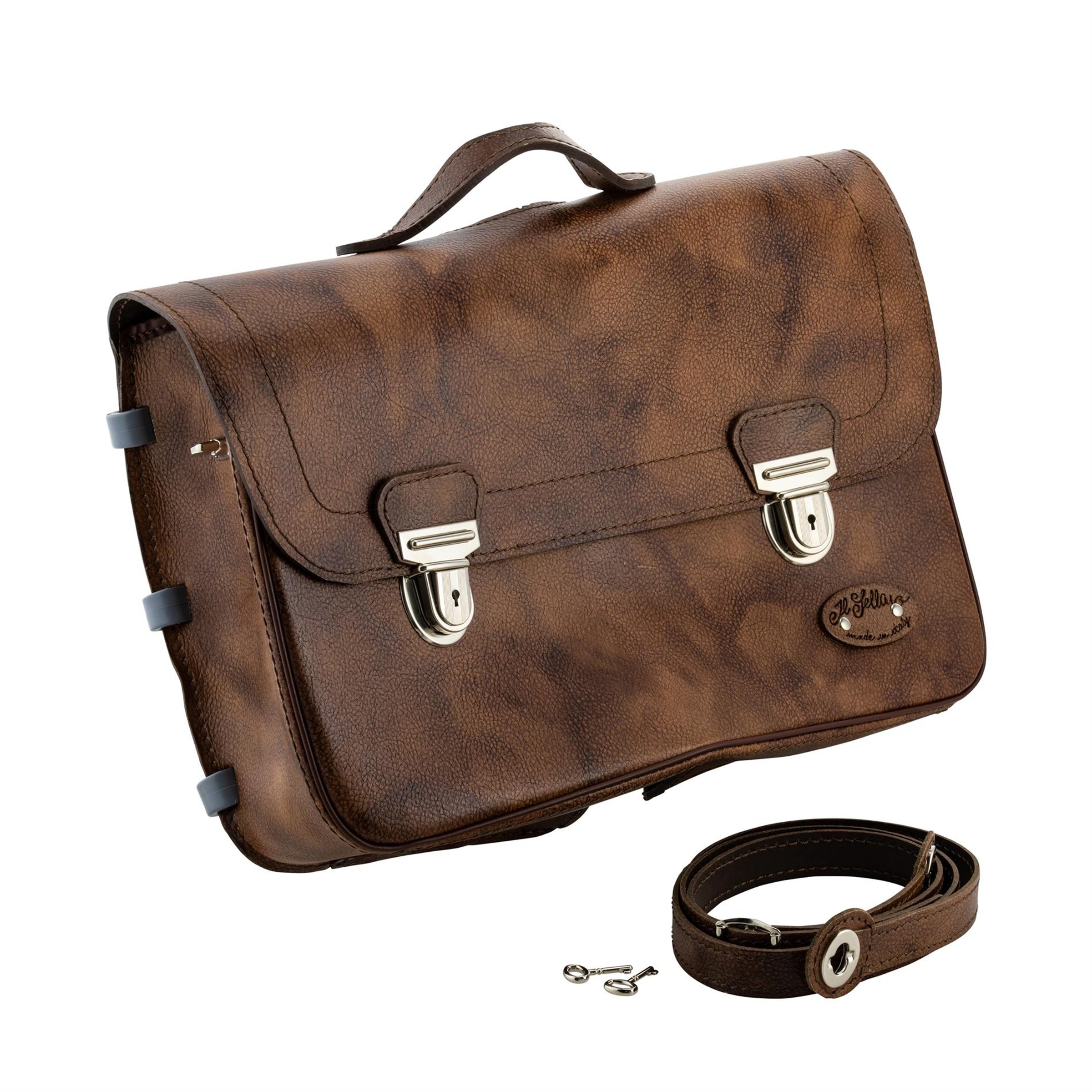 Image of Tasche für Beinschild braun für Vespa 50-125/PV/ET3 für Vespa 50-125/PV/ET3