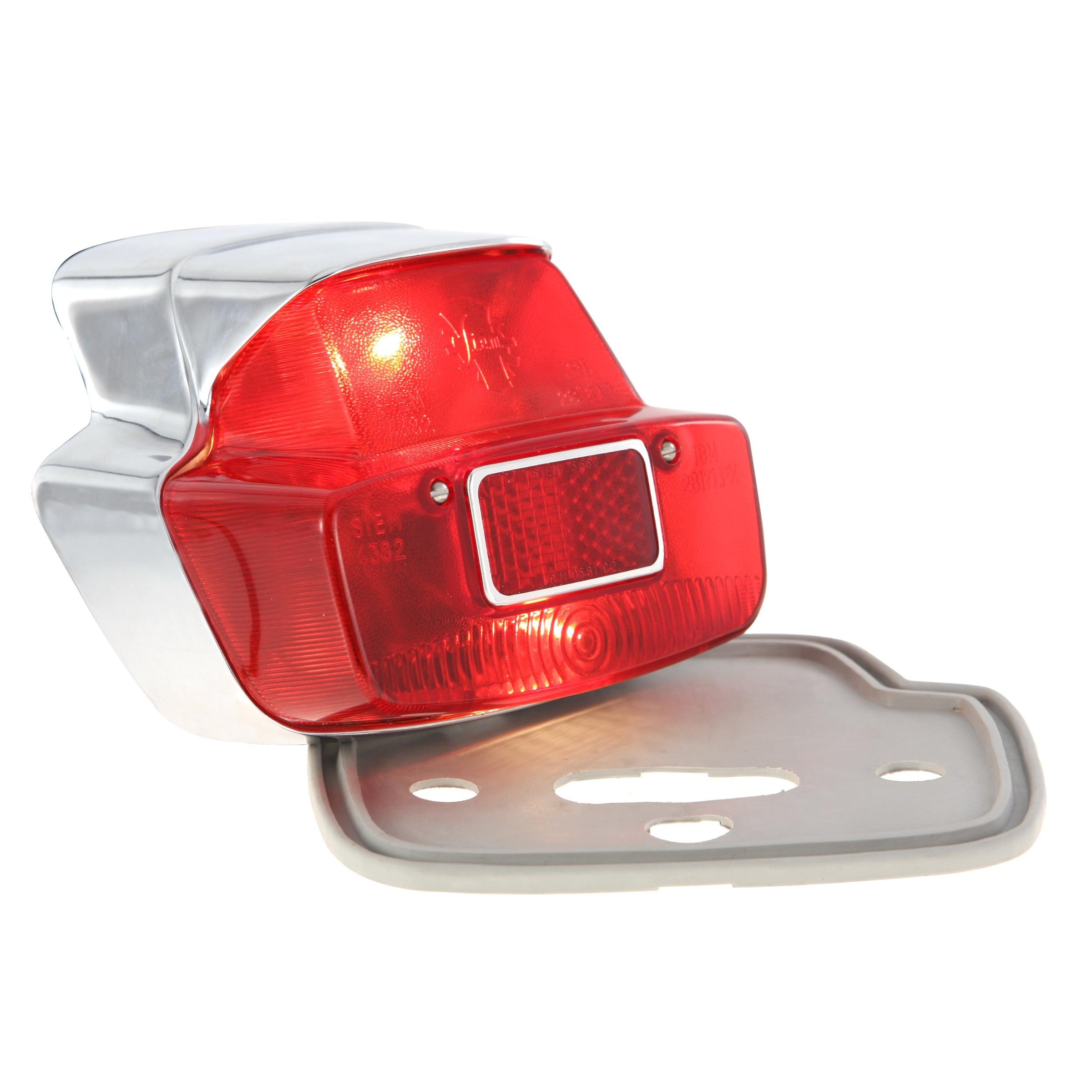 Image of Rücklicht SIEM Antik groß für Vespa 125 VNB6/150 GL/Sprint> 025478/180SS>0018000 für Vespa 125 VNB6/150 GL/Sprint> 025478/180SS>0018000