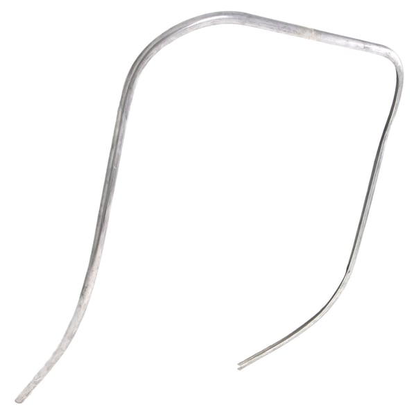 Image of Monoschlitzrohr PIAGGIO Beinschild 084930 für Vespa 125 VNB3-6T/150 VBA/VBB