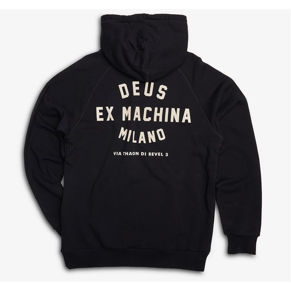 Image of Kapuzen-Sweatshirt/Hoodie DEUS Milano Address Größe: L für Männer