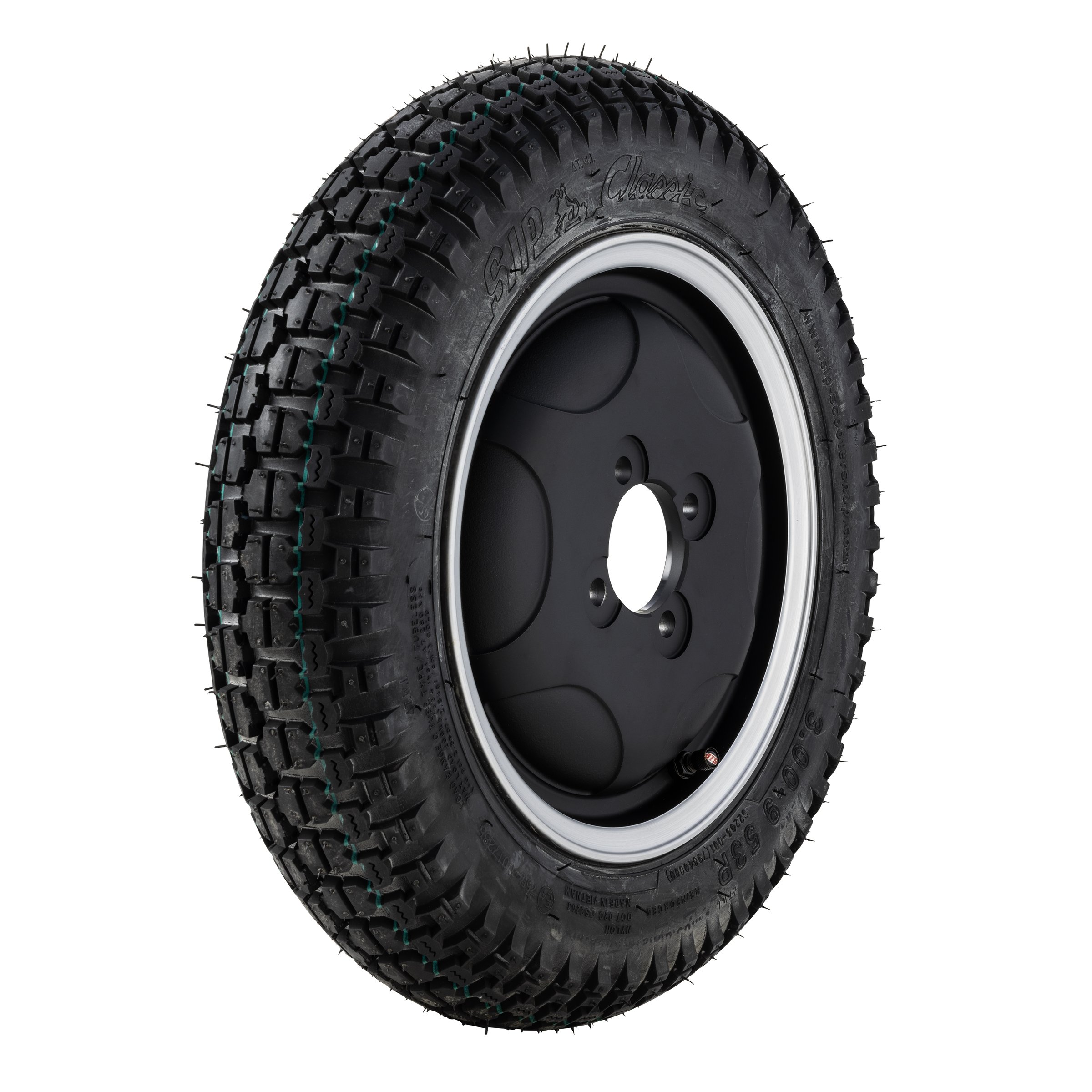 Image of Komplettrad SIP Classic 3.00-9 53P TL/TT für Vespa ACMA 150 GL für Vespa ACMA 150 GL