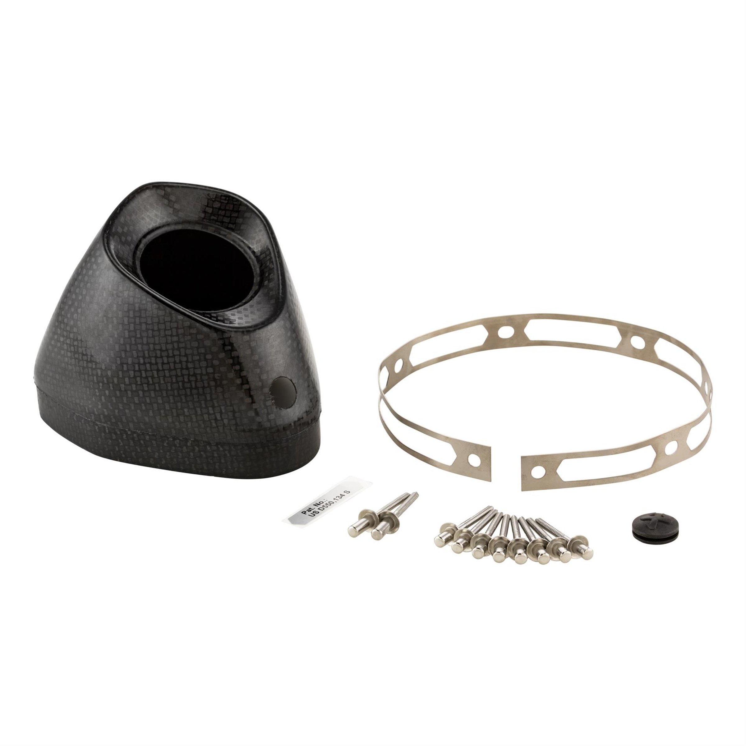 Image of Endkappe AKRAPOVIC, für AKRAPOVIC "Black Edition" Dämpfer für Vespa GTS/GTS Super/GTV/GT 60 125-300ccm, i.e. für Vespa GTS/GTS Super/GTV/GT 60 125-300ccm, i.e.