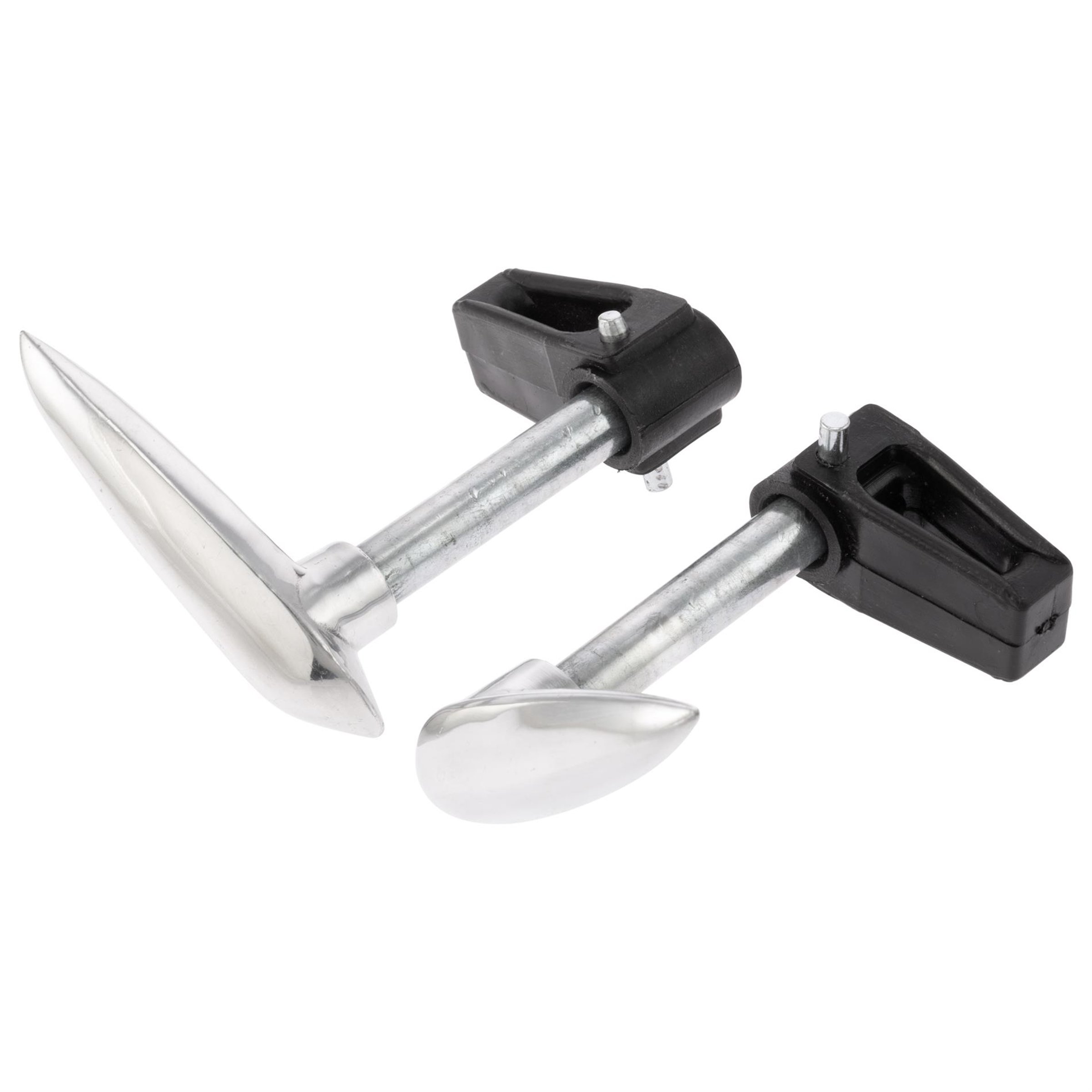 Image of Verschlusshebel links & rechts Seitenhaube, 19955350 - 19955092 für Lambretta 125 LI 3° ('65-)/LIS ('65-)/150 LI 3°('65-)/LIS ('65-)/SX/175 TV 3° ('65-)/200 TV/SX für Lambretta 125 LI 3° ('65-)/LIS ('65-)/150 LI 3°('65-)/LIS ('65-)/SX/175 TV 3° ('65-)/200