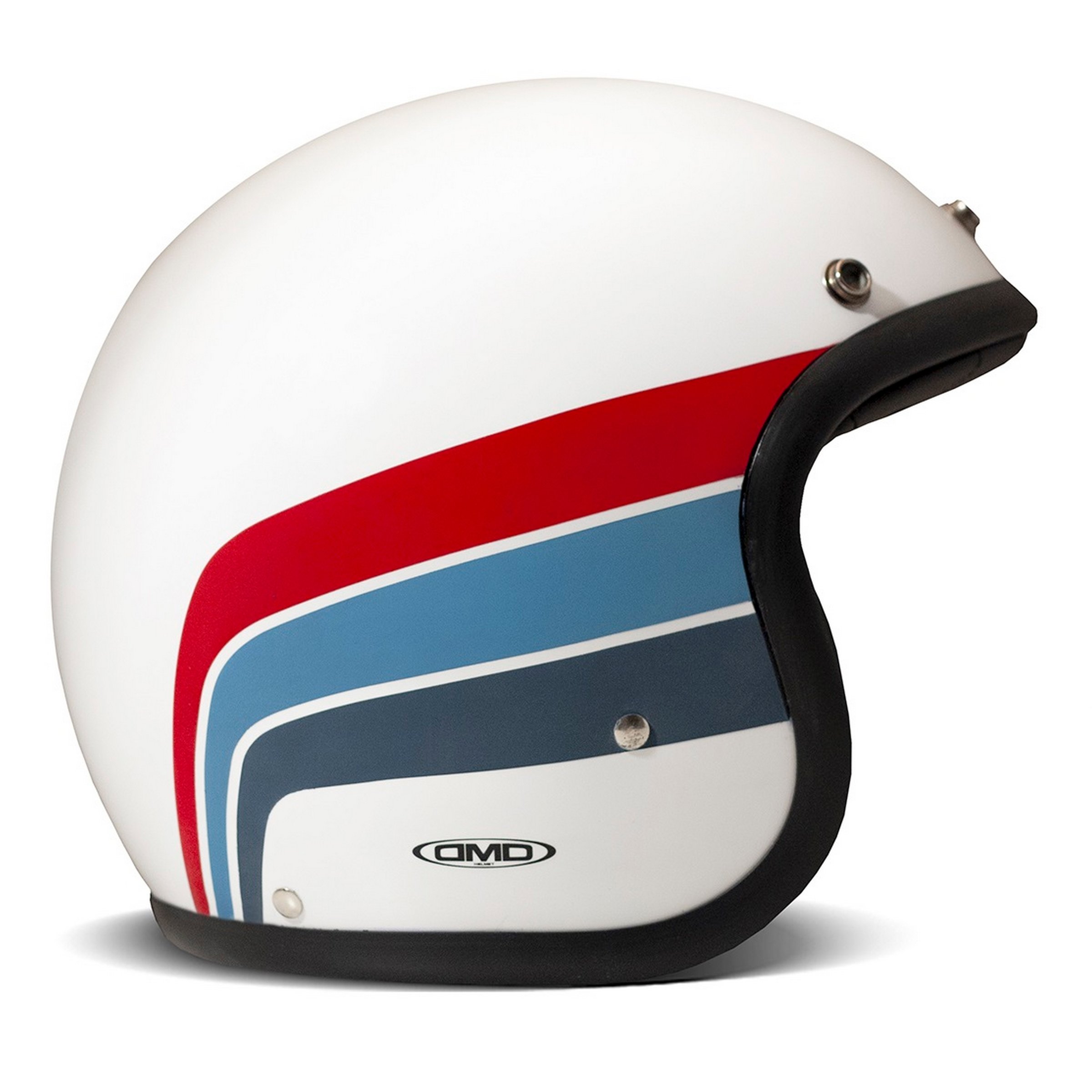 Image of Helm DMD RETRO Artemis, weiß glänzend, Gr. XL, 59-60cm Jethelm Jethelm
