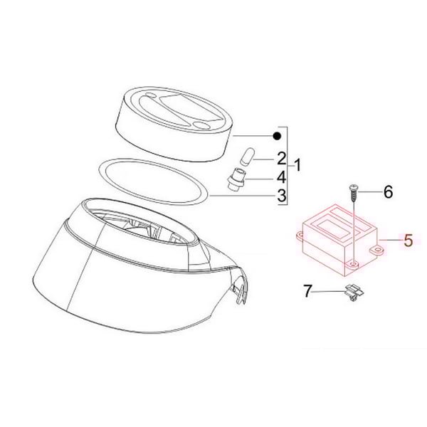 Image of Funktionsanzeige PIAGGIO 640530 für Vespa GTV/GT 60 125-300ccm