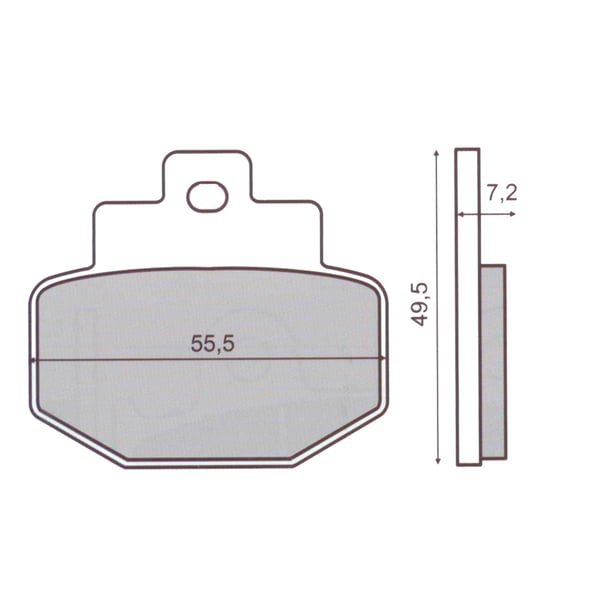Image of Bremsbeläge GALFER SPORT S52