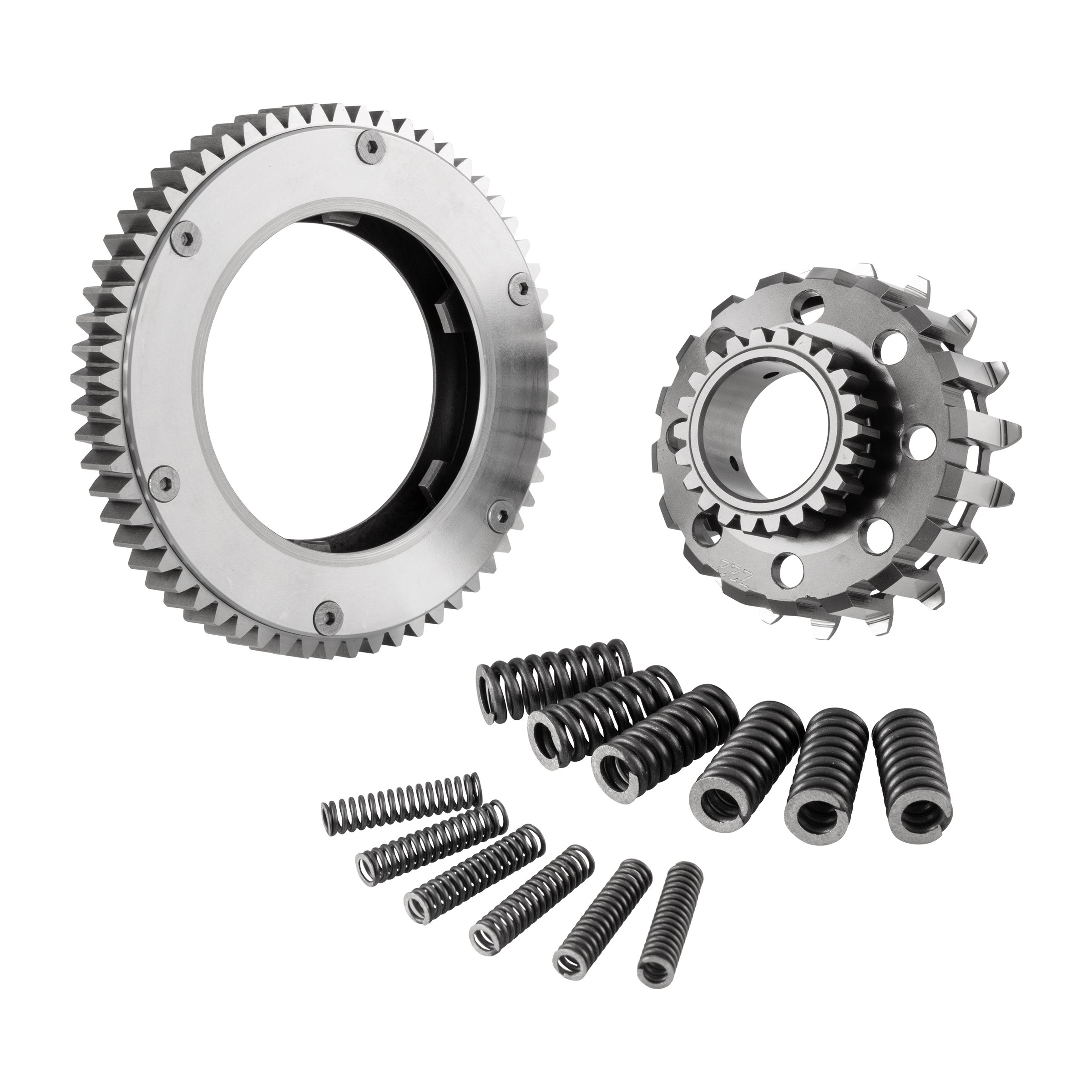 Image of Kit Primärzahnrad mit Kupplungsritzel Z 22/61 BENELLI für Vespa 125 VNA-TS/150 VBA-Super/PX80-200/PE/Lusso -> 1994/Cosa 125-200/T5 für Vespa 125 VNA-TS/150 VBA-Super/PX80-200/PE/Lusso -> 1994/Cosa 125-200/T5