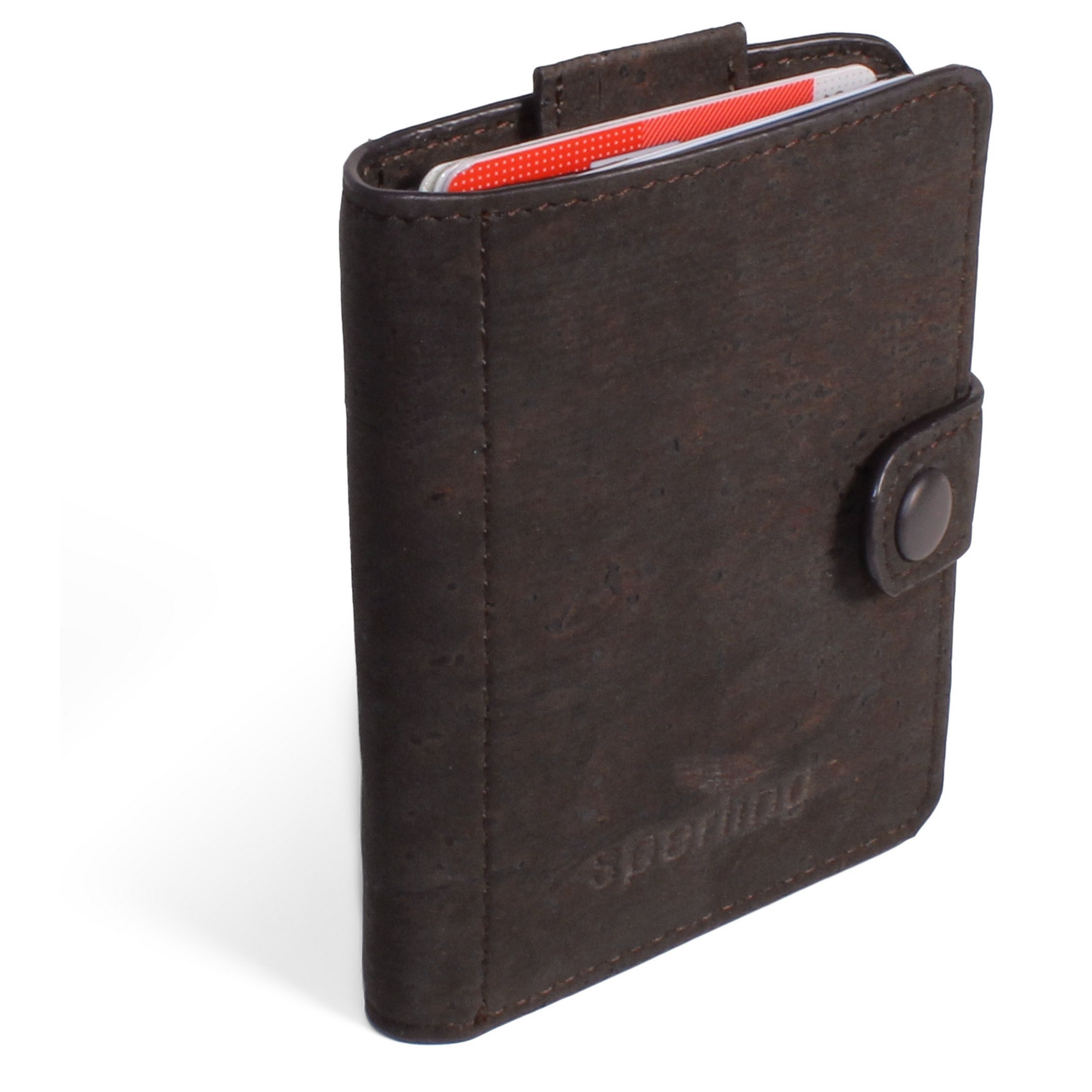 Image of Geldbeutel Sperling mit SIP Logo Kork braun