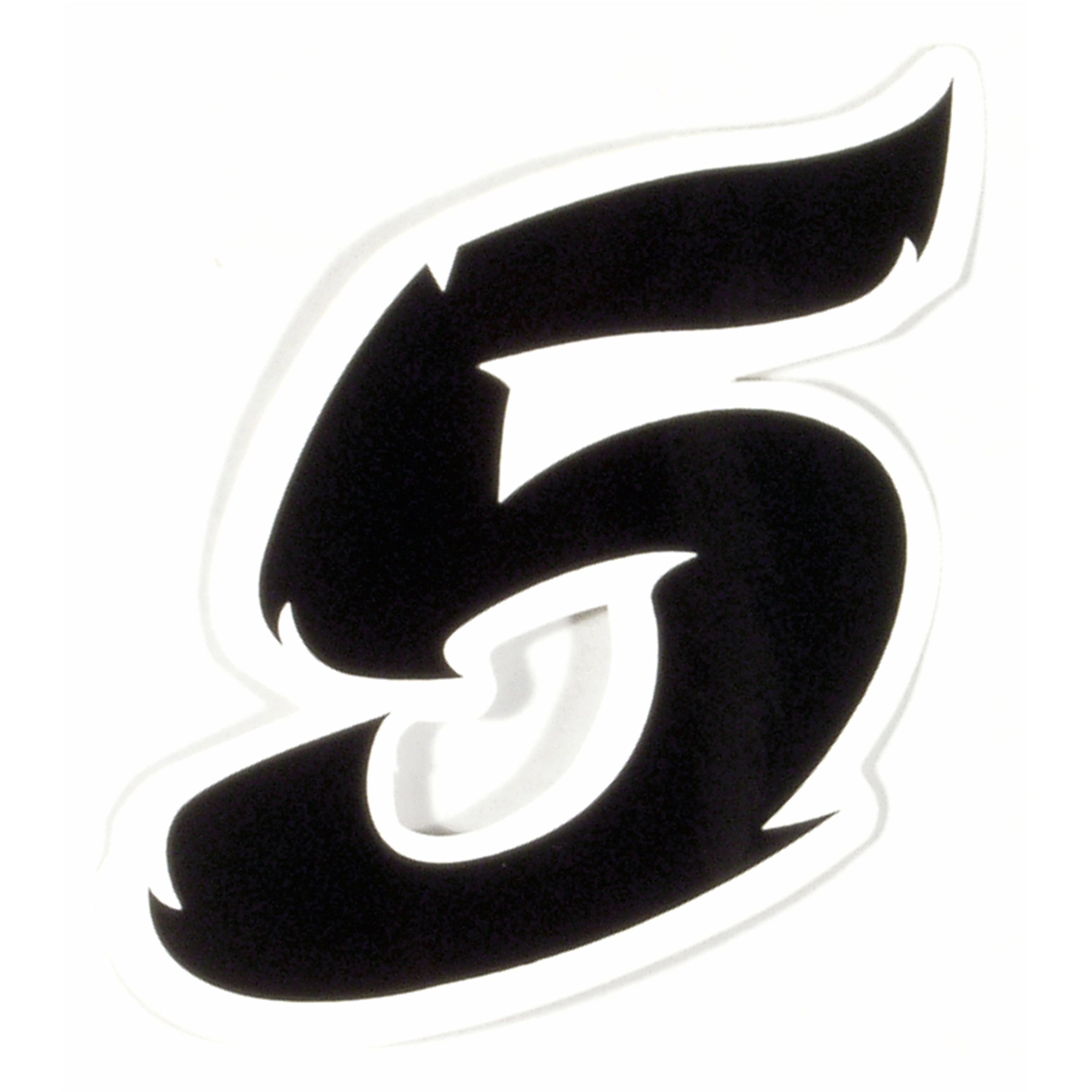 Image of Aufkleber mit Motiv Startnummer "9"