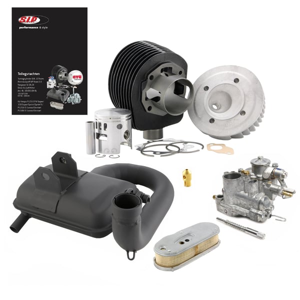 Image of Tuningkit SIP D.R. 177 ccm ROAD "Legal" für Vespa 125 GT/GTR/TS/150 Sprint/V/Super/P125-50X/PX125-150 E/P150S