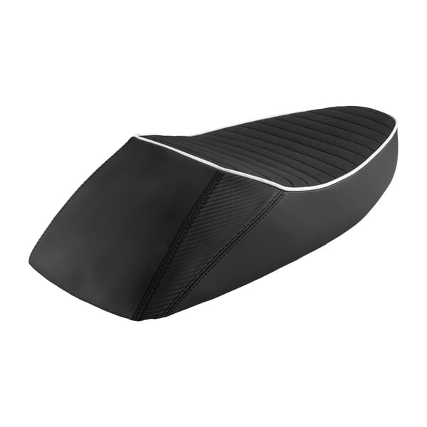 Image of Sportsitzbank NISA Corsa Deluxe schwarz / genarbt für Vespa 125 VNA-TS/150 VBA-T4/PX80-200/PE/Lusso/'98/MY