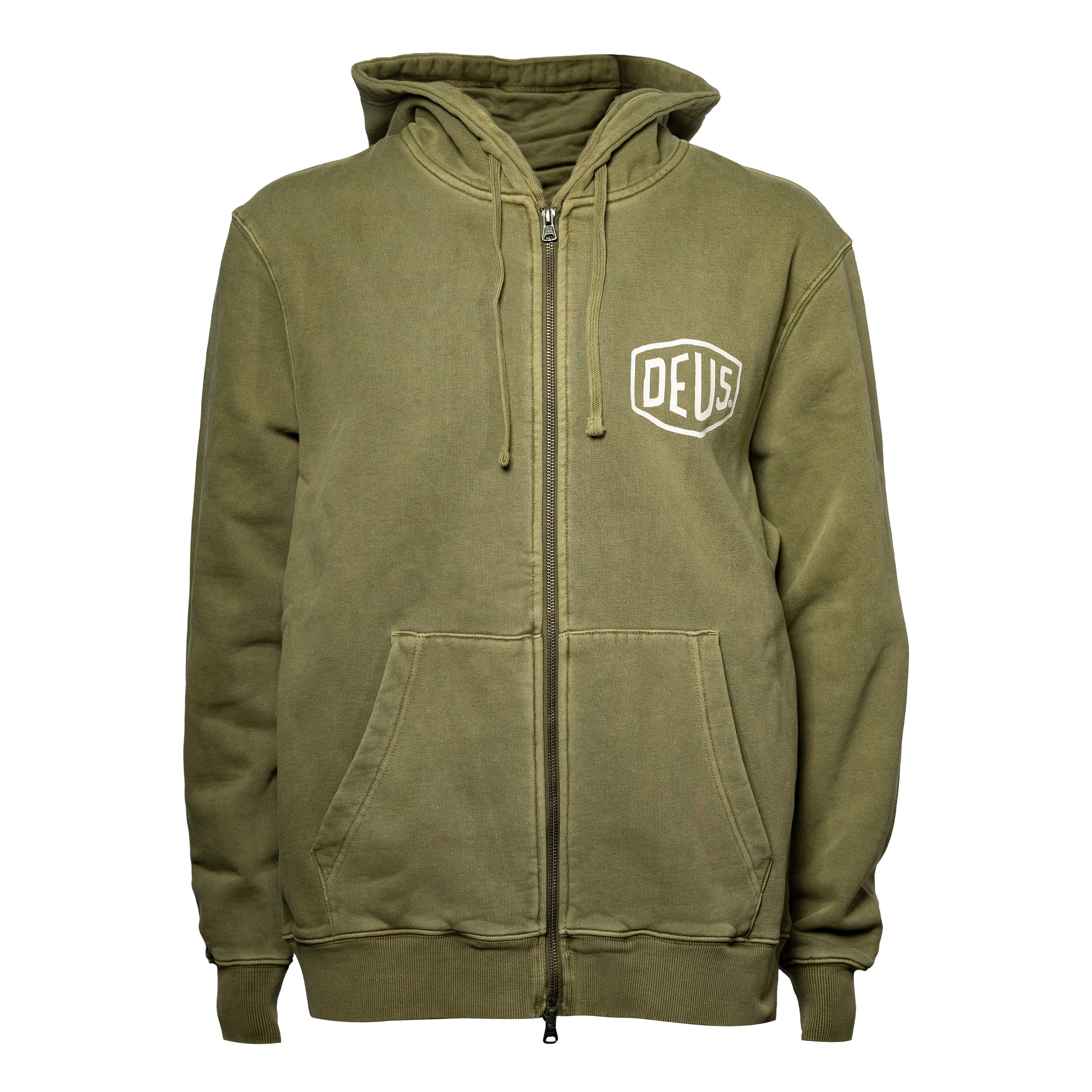 Image of Kapuzen-Sweatshirt/Hoodie DEUS Shield Gd Zip Größe: L für Männer für Männer