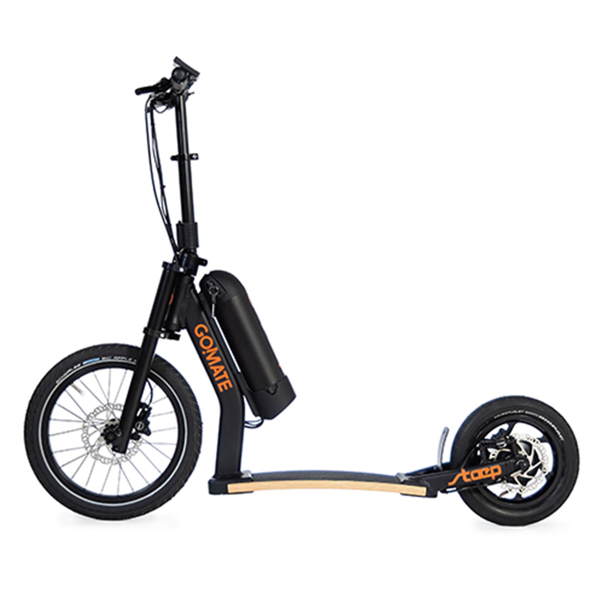 Image of E-Scooter GO!MATE stæp ER1 EVO schwarz, StVZO-Version schwarz, StVZO-Version
