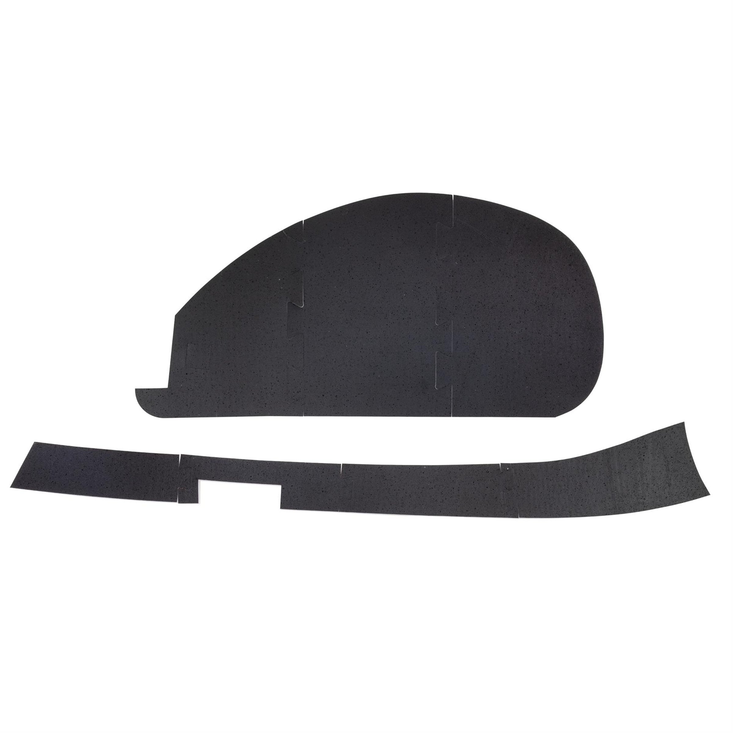 Image of Dämmung Seitenhaube SIP PERFORMANCE, Ersatzradseite, oben/unten für Vespa PX80-200/PE/Lusso/T5 für Vespa PX80-200/PE/Lusso/T5