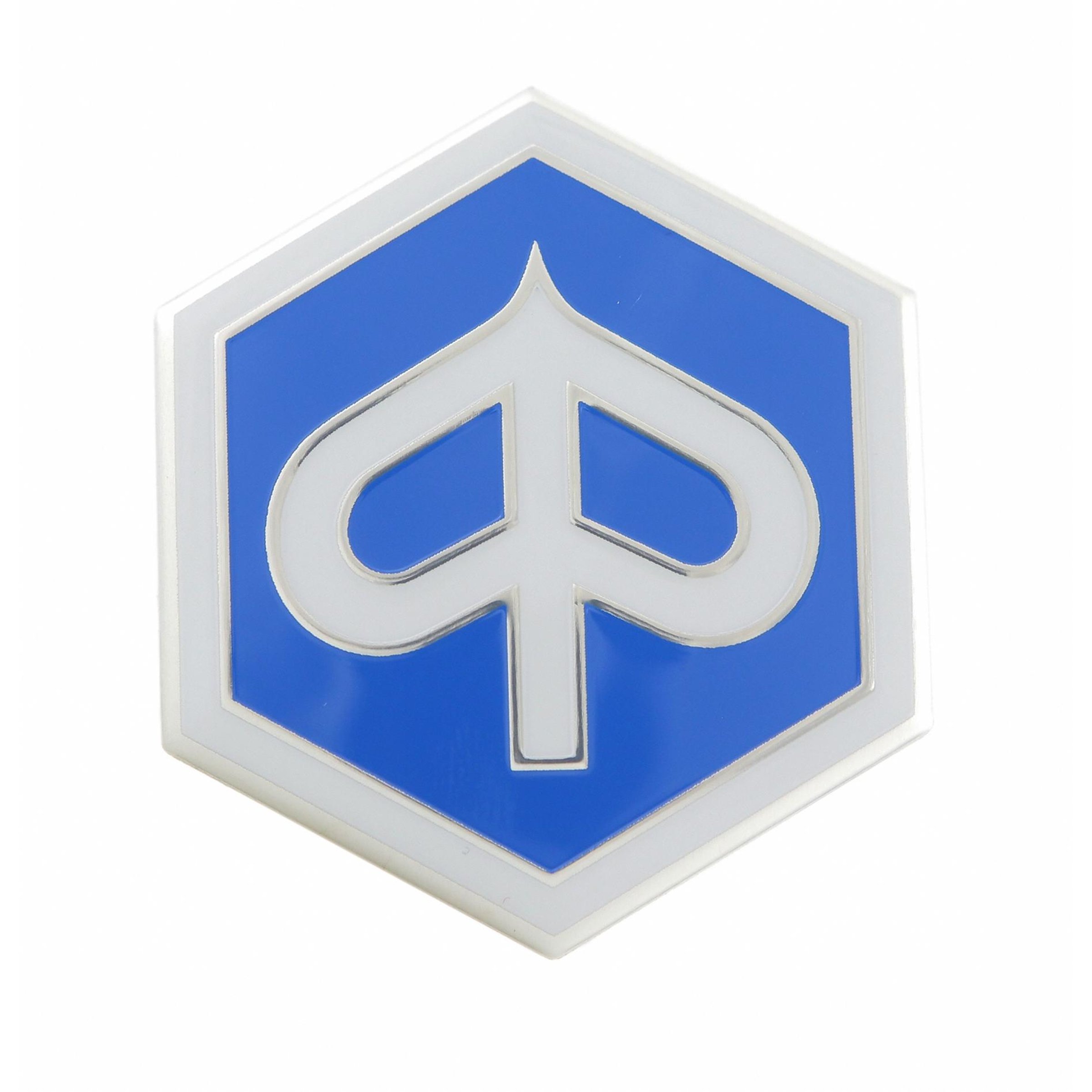 Image of Emblem PIAGGIO 6-Eck Kaskade 1B003766 - 624554 für PIAGGIO Beverly/Carnaby/Liberty/MP3/X7/X8/X10/X EVO für PIAGGIO Beverly/Carnaby/Liberty/MP3/X7/X8/X10/X EVO