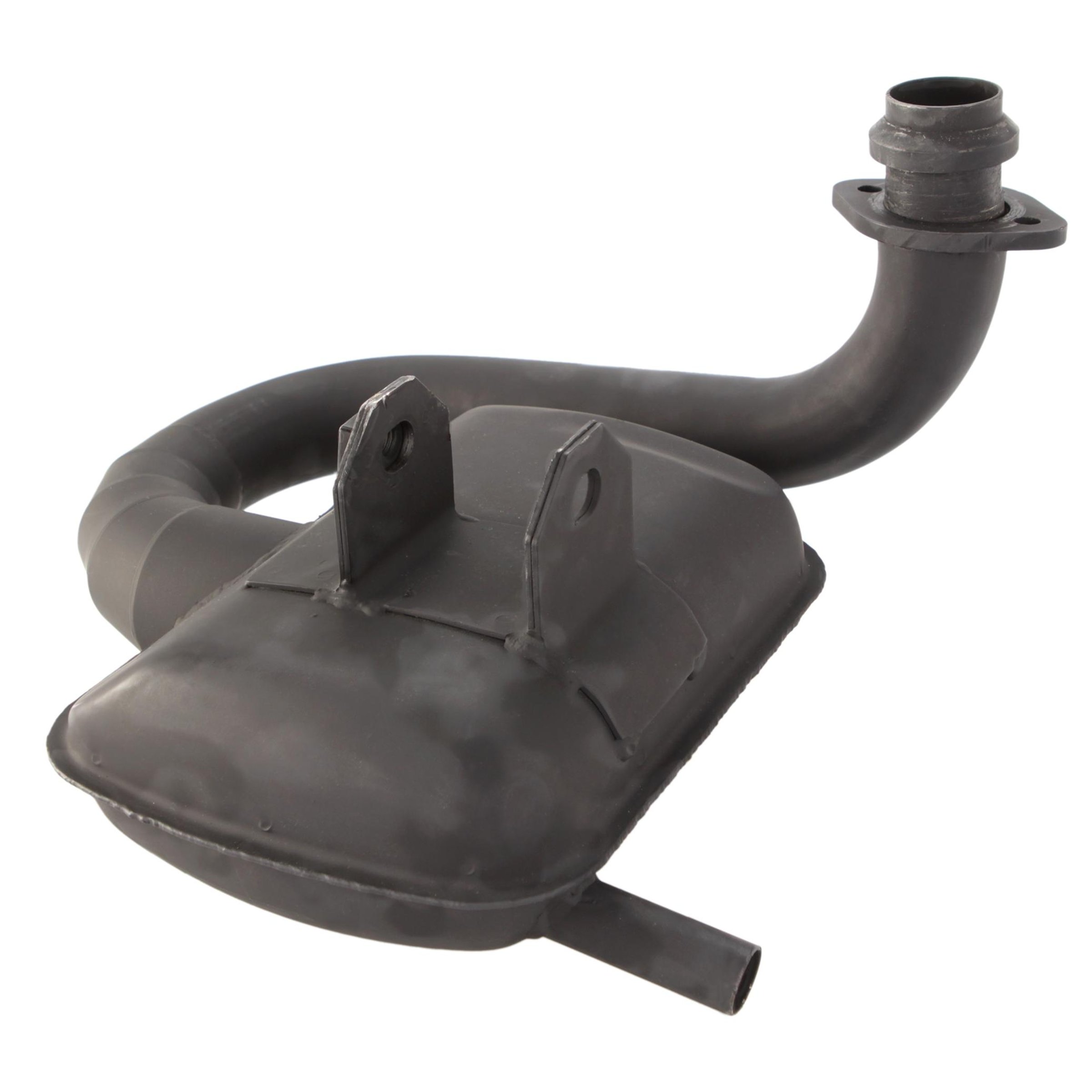 Image of Rennauspuff SIP Road 2.0 0243, Material: Stahl schwarz für Vespa T5 für Vespa T5