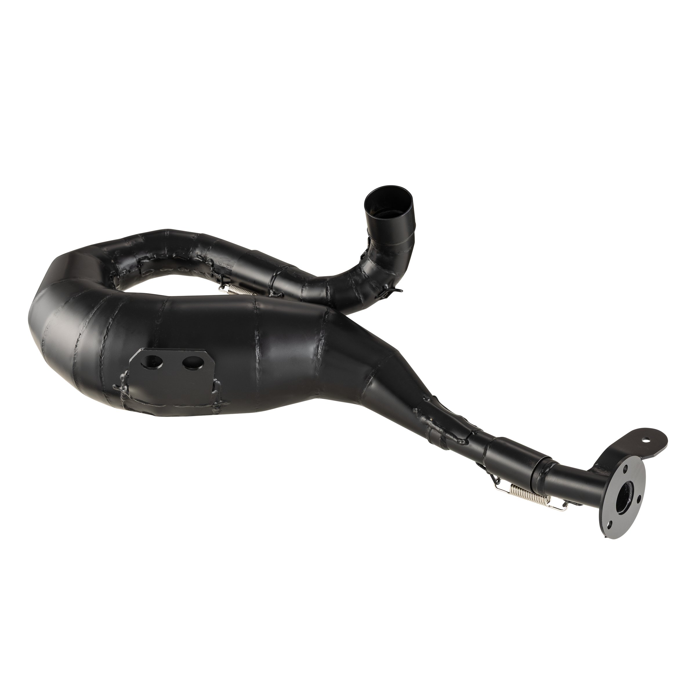 Image of Rennauspuff SIP Performance 2.0, Material: Stahl schwarz für Vespa P200E/PX200 E/Lusso/'98/MY/Cosa 1 200 für Vespa P200E/PX200 E/Lusso/'98/MY/Cosa 1 200