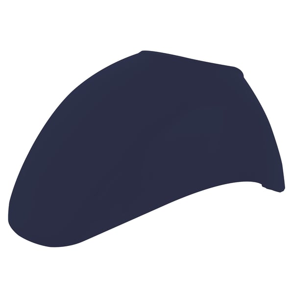 Image of Kotflügel PIAGGIO, vorne Kunststoff blau, Midnight 222/A 66652800DE für Vespa LX 50-150ccm